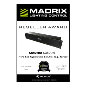 Madrix Reseller Award 2017